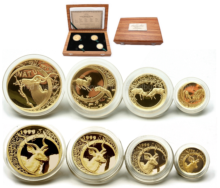 1999_Gold_Natura_Prestige_1oz_Half_oz_Quarter_oz_Tenth_oz_24ct_Set