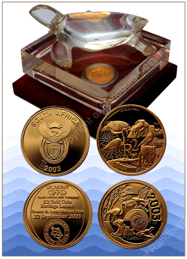 2003_Heritage_Gold_R2_Quarter_Ounce_St _Lucia_Launch_Set_with_medallion_a.jpg