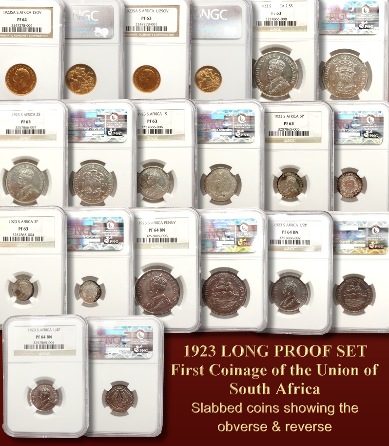 1923_Union_Long_Proof_Slabbed_Set_with_Gold