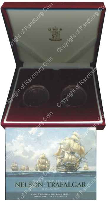 UK_2005_Gold_proof_crown_set_Nelson_Trafalgar-box_open.jpg