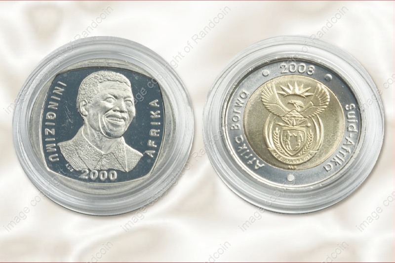 1994_Presidential_Inauguration_in_Perspex_coin_ob