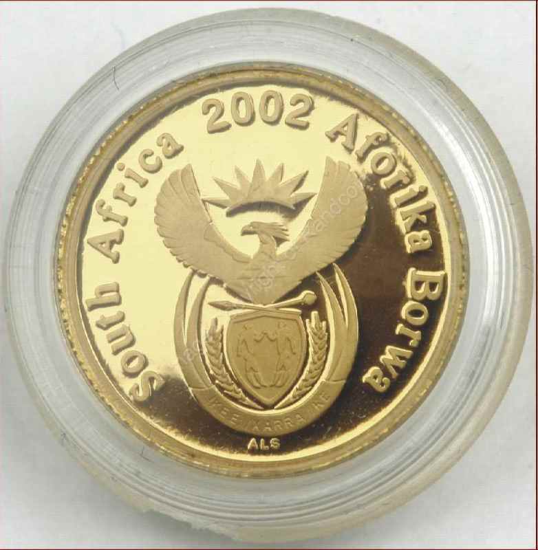 2002_Gold_One_Tenth_Cultural_Tswana_Coin_ob