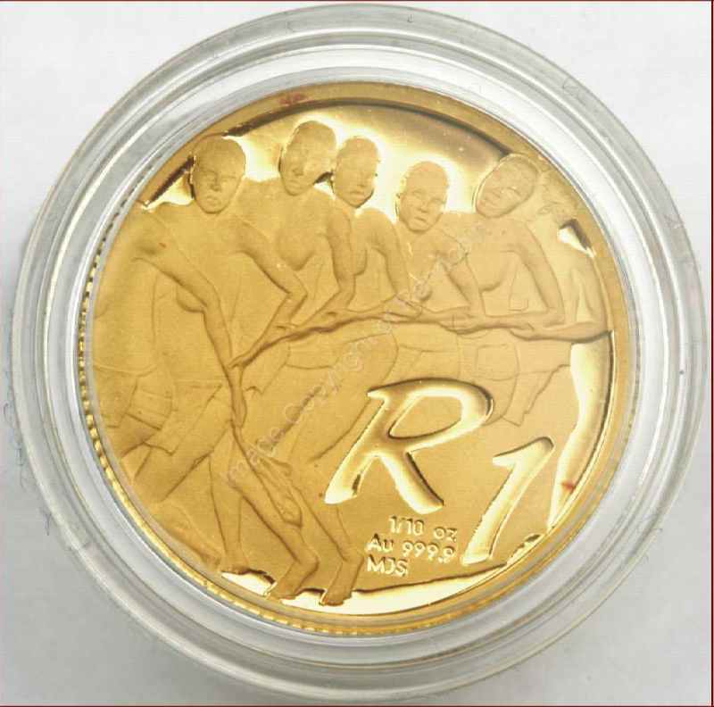 2004_Gold_One_Tenth_Cultural_Venda_Coin_rev