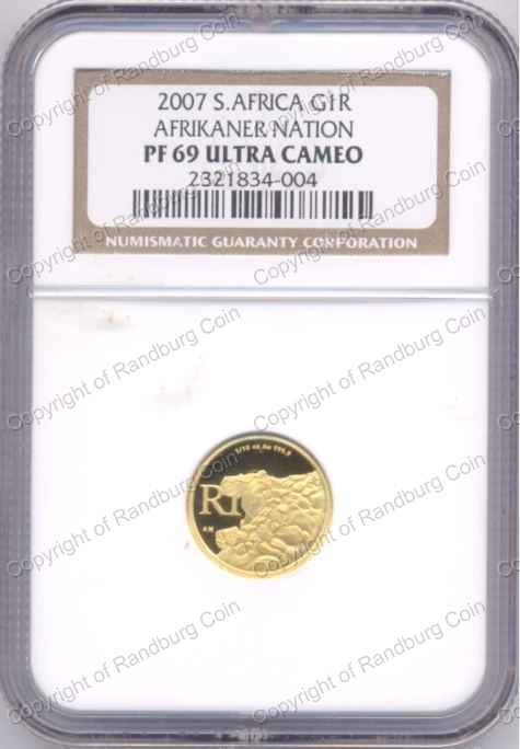 2007_Gold_One_Tenth_Cultural_Afrikaaner_NGC_PF69_ob