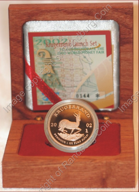 2002_Gold_Proof_Krugerrand_Launch_World_Money_Fair_1oz_rev