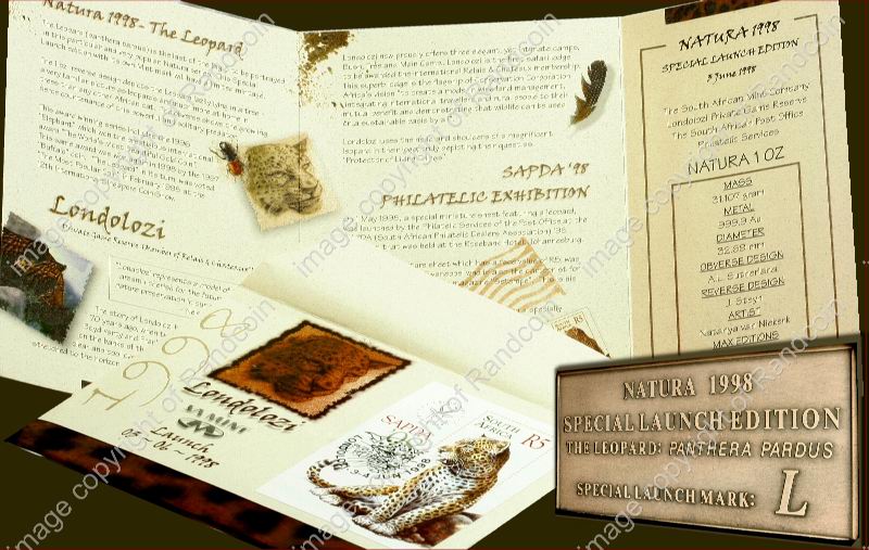 1998_Gold_Launch_Leopard_1oz_certificate_and_plaque