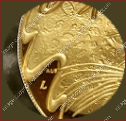 1998_Gold_Launch_Leopard_1oz_coin_Mintmark