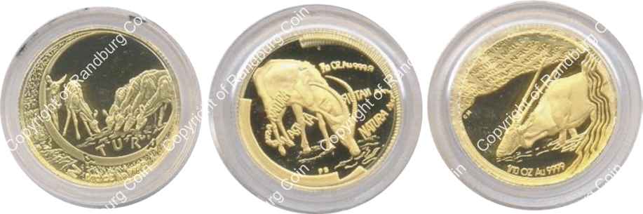 1999_to_2001_Tenth_oz_Millenium_Monarch_Set_Coins_rev