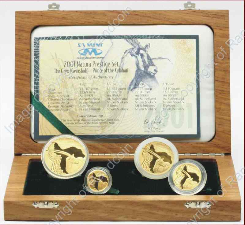 2001_Gold_Natura_Oryx_Prestige_Set_open_box_ob