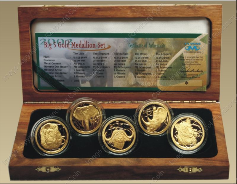 /2002_Gold_Big_Five_Medallion_Set_open_box_rev