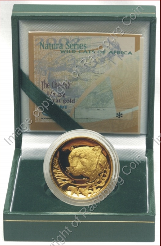 2002_Gold_Cheetah_coin_Half_oz_green_box_ob