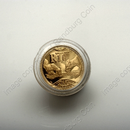 2003_Gold_Natura_Lion_1oz_to_Tenth_Coin_Velvet_Set_Tenth_coin_rev
