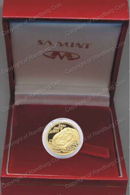 2005_Gold_Hippo_NC_Tenth_oz_Box_ob