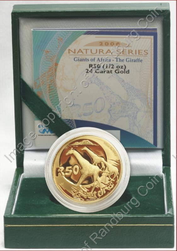 2006_Gold_Giraffe_coin_Half_oz_open_box_rev