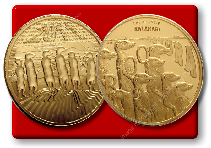 2011_Gold_Proof_Meerkat_Natura_Launch_Set_R100_1oz_Coin_ob_and_rev