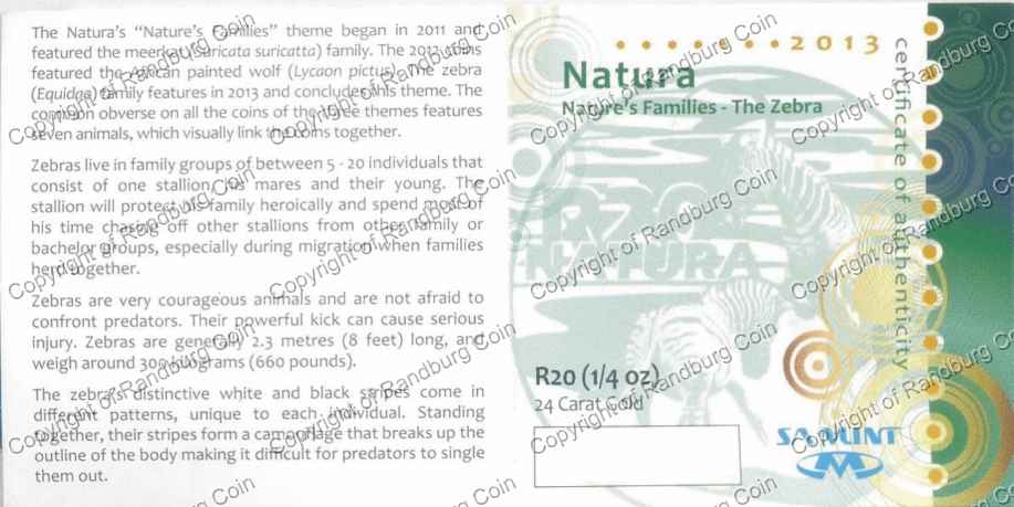 2013_Gold_Natura_Zebra_Quarter_oz_Cert_ob.jpg