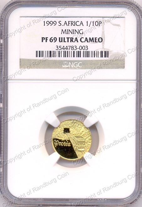 1999_Gold_Protea_1_Tenth_Mine_NGC_PF69_ob