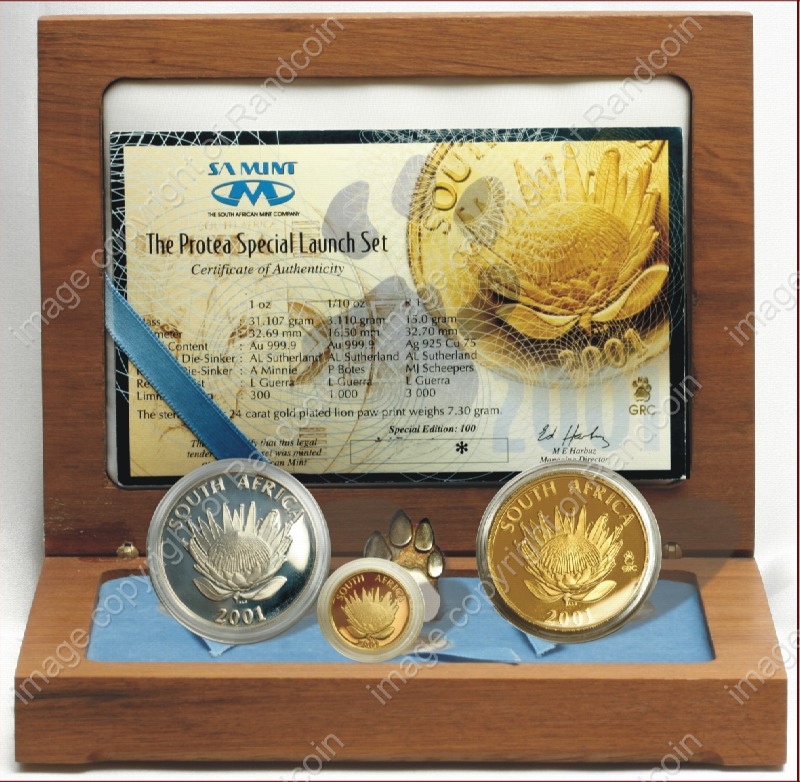 2001_Gold_Protea_Launch_set_Tourism_box_open_ob