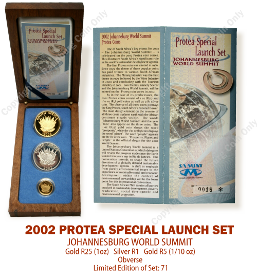 2002_Protea_JHB_World_Summit_Special_Launch_Proof_Set_open_box_ob