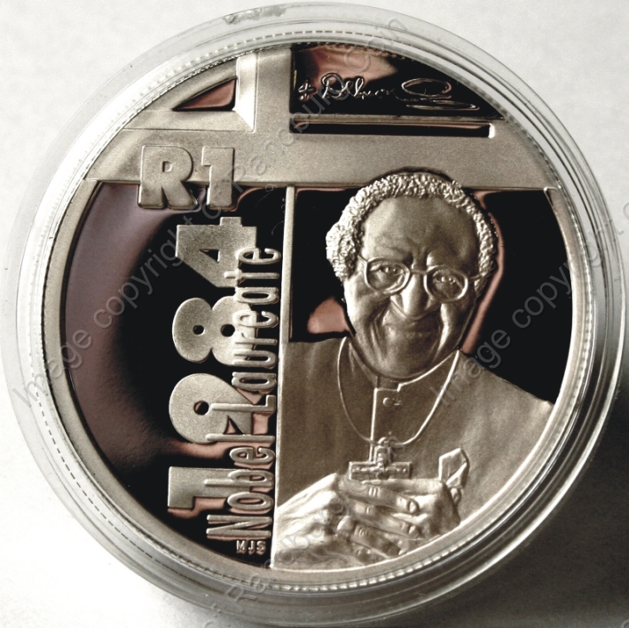 2006_Nobel_Peace_Proof_Set_1oz_Tutu_R1_Silver_Coin_rev