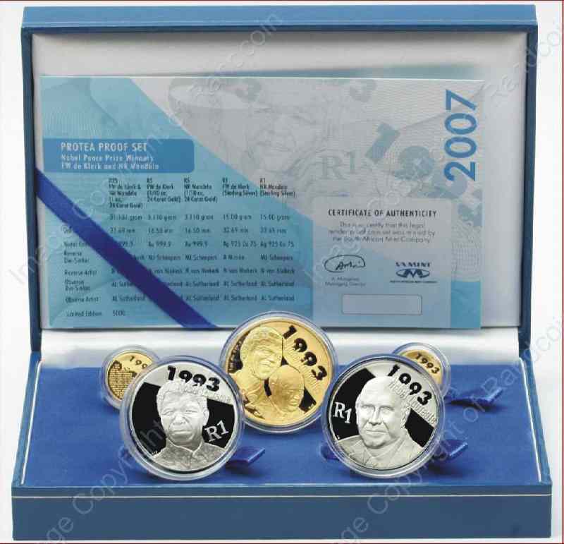 2007_Mandela_DeKlerk_Protea_Proof_Peace_Set_open_box_revrev