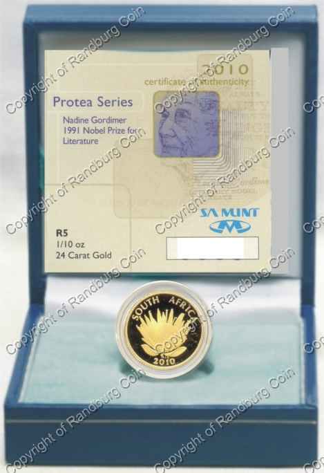 2010_R5_1tenth_oz_Nadine_Gordimer_Protea_open_box_ob.jpg