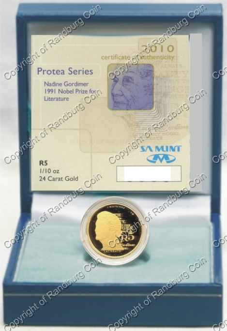 2010_R5_1tenth_oz_Nadine_Gordimer_Protea_open_box_rev.jpg