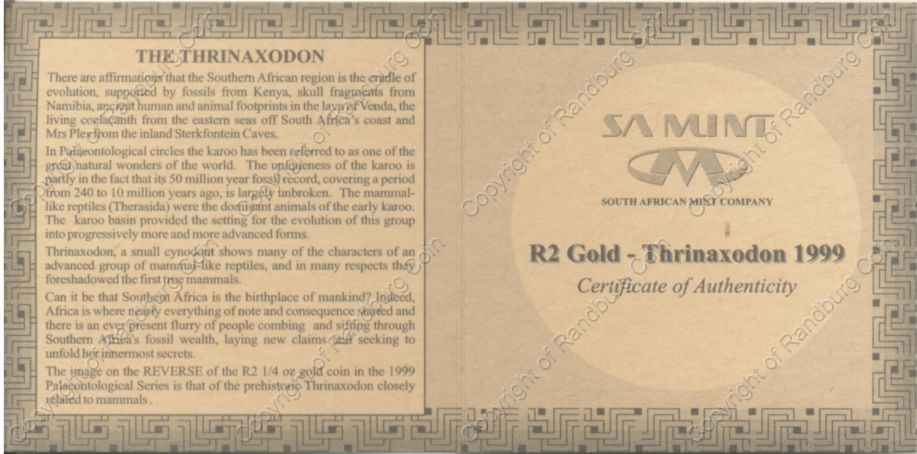1999_Gold_R2_Quarter_Ounce_Thrinaxodon_Cert_rev.jpg