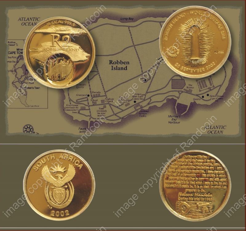 2002_Robben_Island_Heritage_Launch_coins_ob_and_rev.