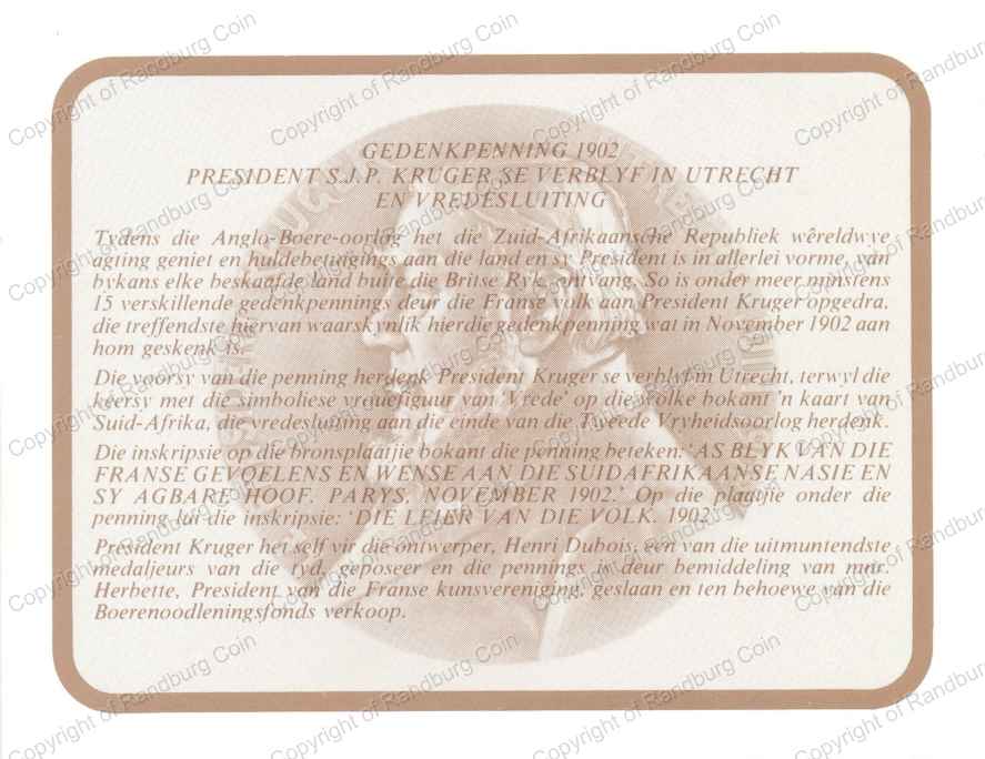 1977_Restrike_of_1902_Medal_of_President_Kruger_stay_in_Utrecht_CertA.jpg