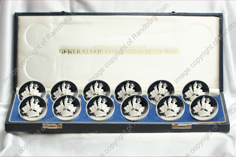 1977_Silver_12_Generals_of_the_Anglo_Boer_War_Set_rev