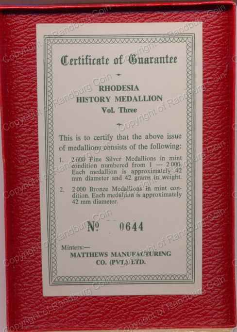 Rhodesia_History Silver Medallion_Vol_3_Cert
