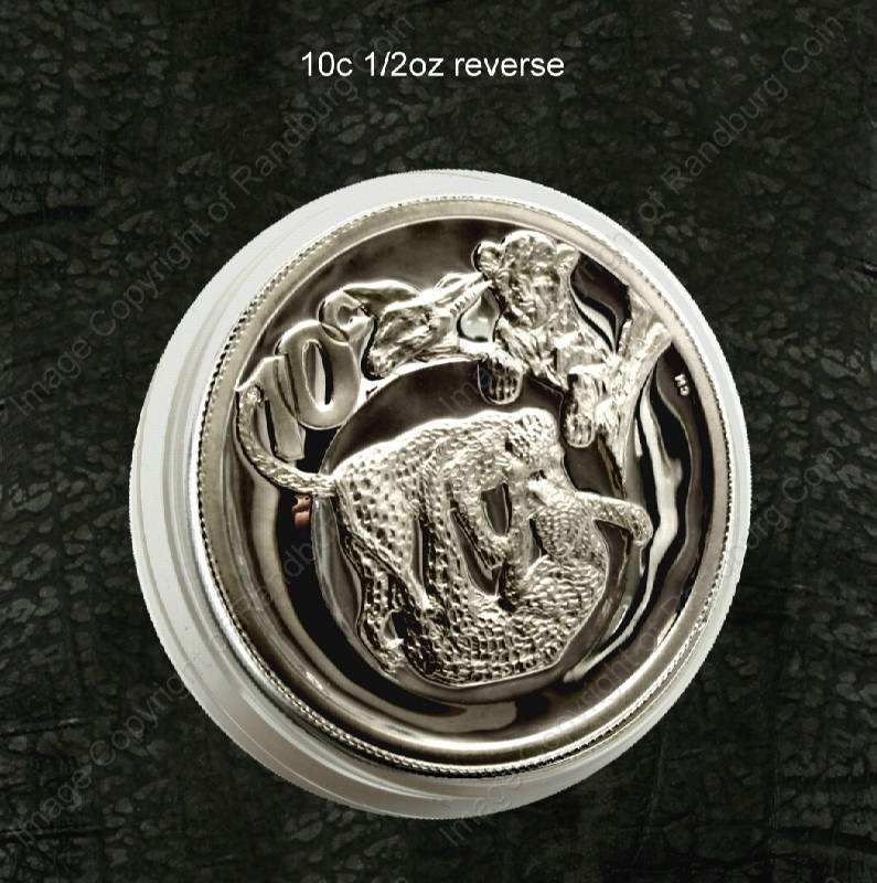 2004_SA_Silver_Half_oz_10c_Big_Five_X5_Coin_Set_in_Hide_Wallet_Leopard_2004_rev