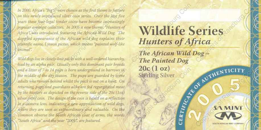 2005_Silver_Wildlife_Wild_Dog_20c_cert_ob.jpg