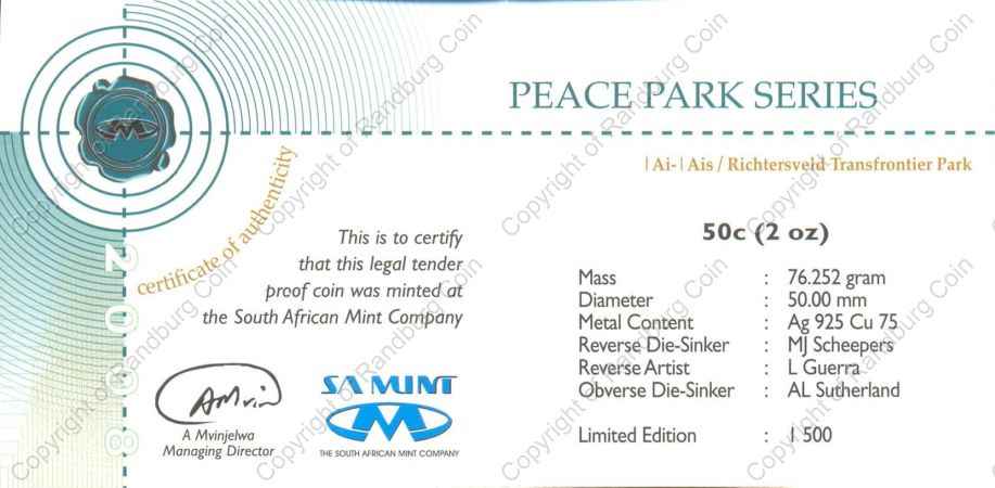 2008_Silver_Wildlife_Richtersveld_Peace_Park_50c_cert_rev.jpg