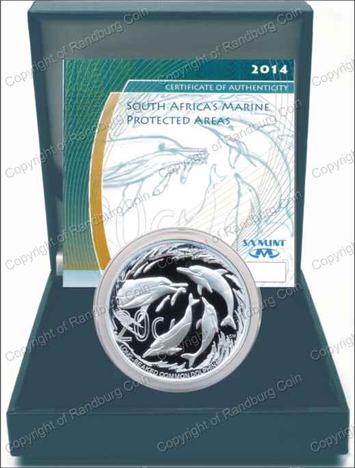 2014 Silver Wildlife Marine Protected Areas 20c Box rev