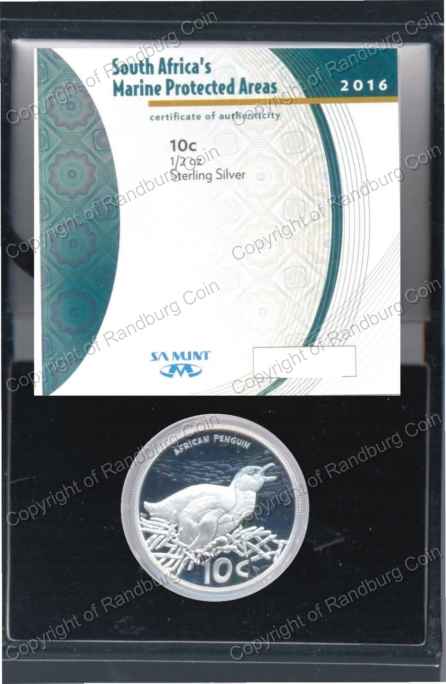 2016 Silver Wildlife Marine Protected Areas 10c Box rev
