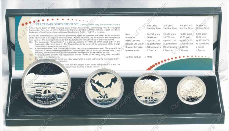 SA_2009_Silver_Proof_Maloti_Drakensberg_Project_Box_open_rev