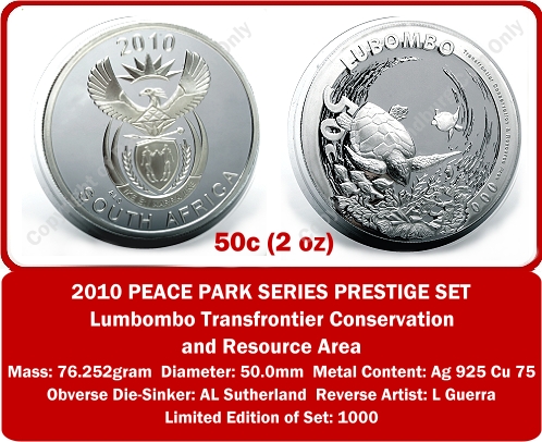 2010_Silver_Prestige_Lubombo_Transfrontier_set_2oz_50c_ob_and_rev