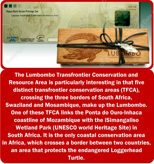 2010_Silver_Prestige_Lubombo_Transfrontier_set_Certtificate