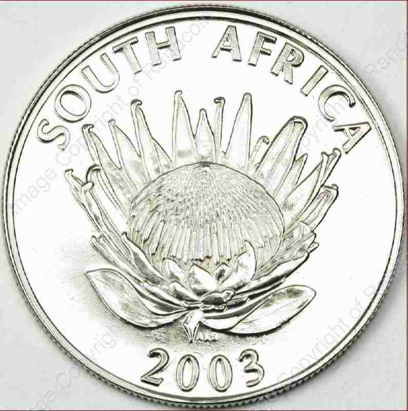 2003_Silver_R1_UNC_Protea_Cricket_coin_ob