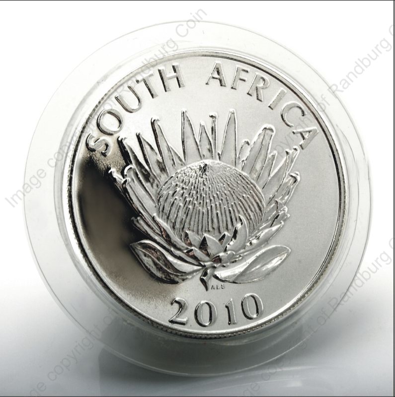 2010_Silver_R1_UNC_Protea_Gordimer_Coin_ob
