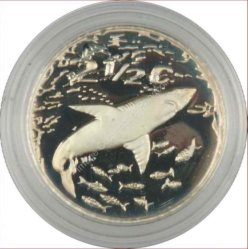 1999_Silver_2_Half_cent_Shark_coin_rev