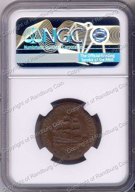 1932_SA_Half_Penny_AU58BN_rev