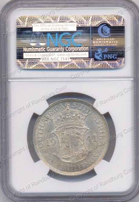 1941_SA_2.5_Shilling_AU53_rev