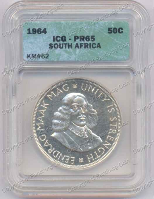 1964_SA_50_Cents_ICG_PR65_ob