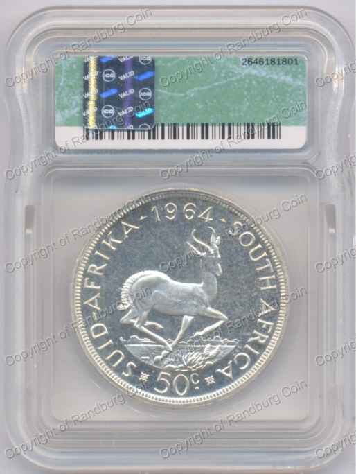 1964_SA_50_Cents_ICG_PR65_rev