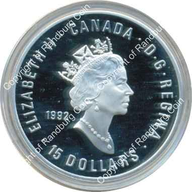 Canada_1992_Olympics_Silver_15_Dollars_coin_Gymnastics_skating_ob