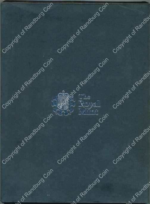 Great Britain 2008 Coinage Royal Shield of Arms Proof Collection cover