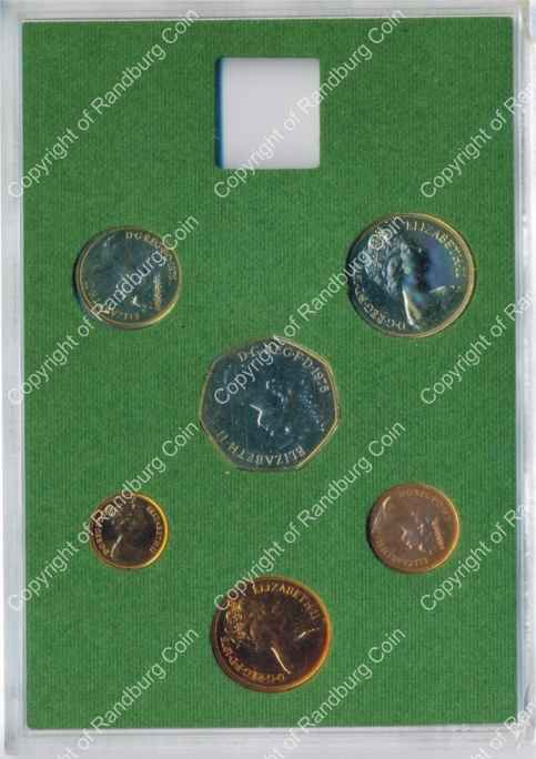 Great Britain and Northern Ireland 1975 coinage ob